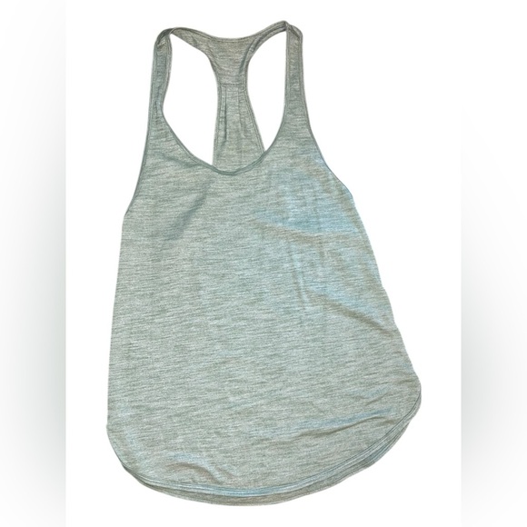 Lululemon Racerback Tank – Heathered Green – Size 4 - Picture 1 of 2